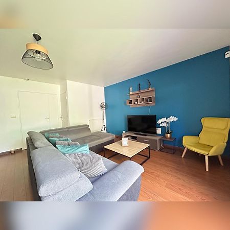 Le Duplex Chessy - 15Min From Disneyland - 2 Private Parkings - Garden - Kingsize & Queensize Bed - Supermarket Behind The House 외부 사진