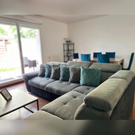 Le Duplex Chessy - 15Min From Disneyland - 2 Private Parkings - Garden - Kingsize & Queensize Bed - Supermarket Behind The House 외부 사진